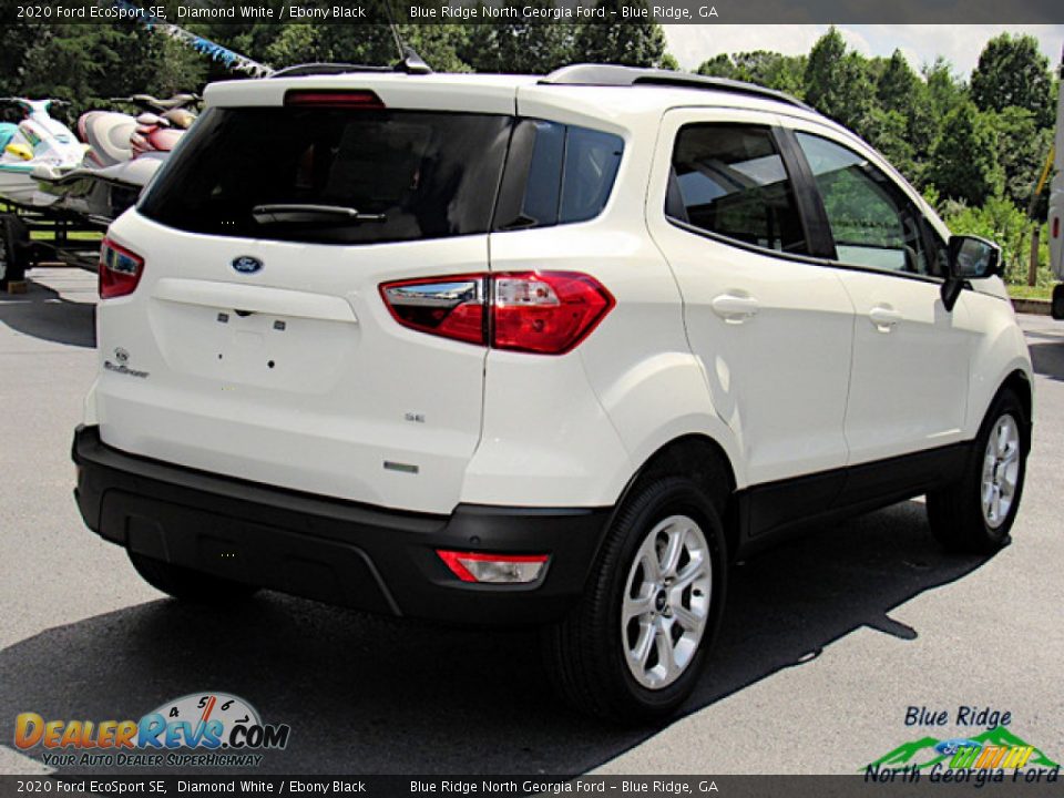 2020 Ford EcoSport SE Diamond White / Ebony Black Photo #5