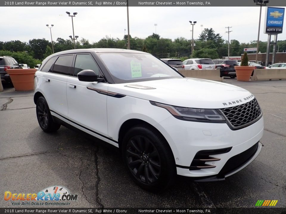 2018 Land Rover Range Rover Velar R Dynamic SE Fuji White / Ebony Photo #11