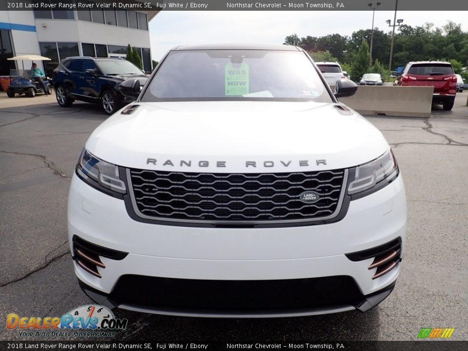 2018 Land Rover Range Rover Velar R Dynamic SE Fuji White / Ebony Photo #13