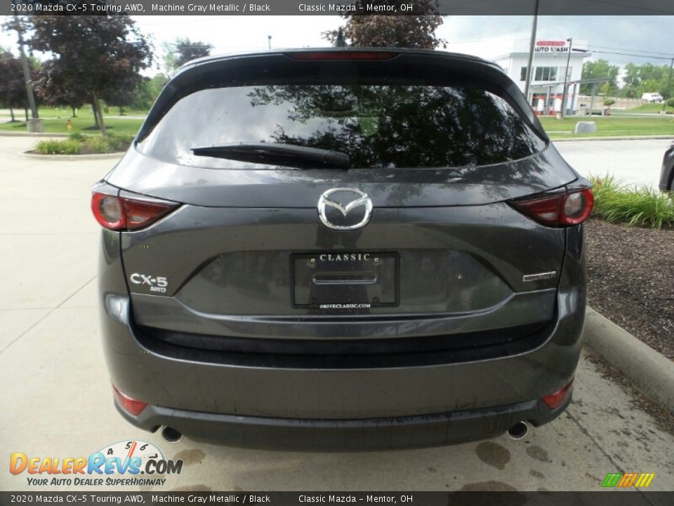 2020 Mazda CX-5 Touring AWD Machine Gray Metallic / Black Photo #6