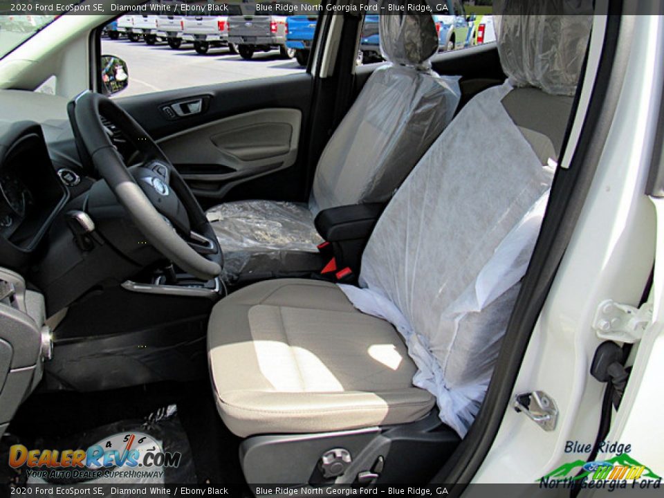 2020 Ford EcoSport SE Diamond White / Ebony Black Photo #11