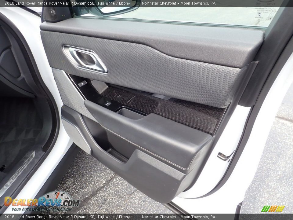 2018 Land Rover Range Rover Velar R Dynamic SE Fuji White / Ebony Photo #17