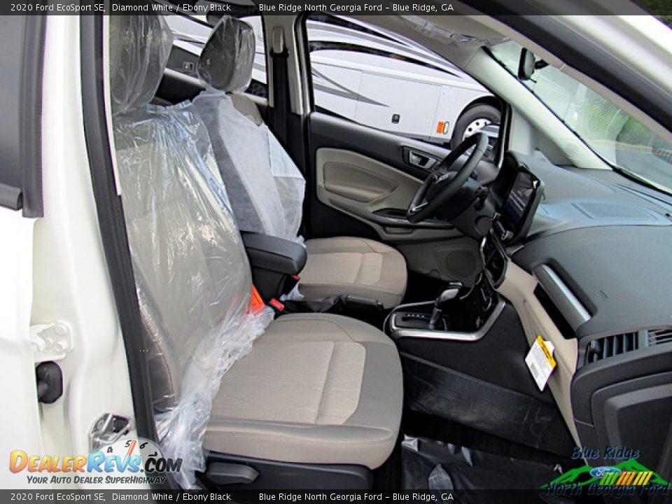 2020 Ford EcoSport SE Diamond White / Ebony Black Photo #12