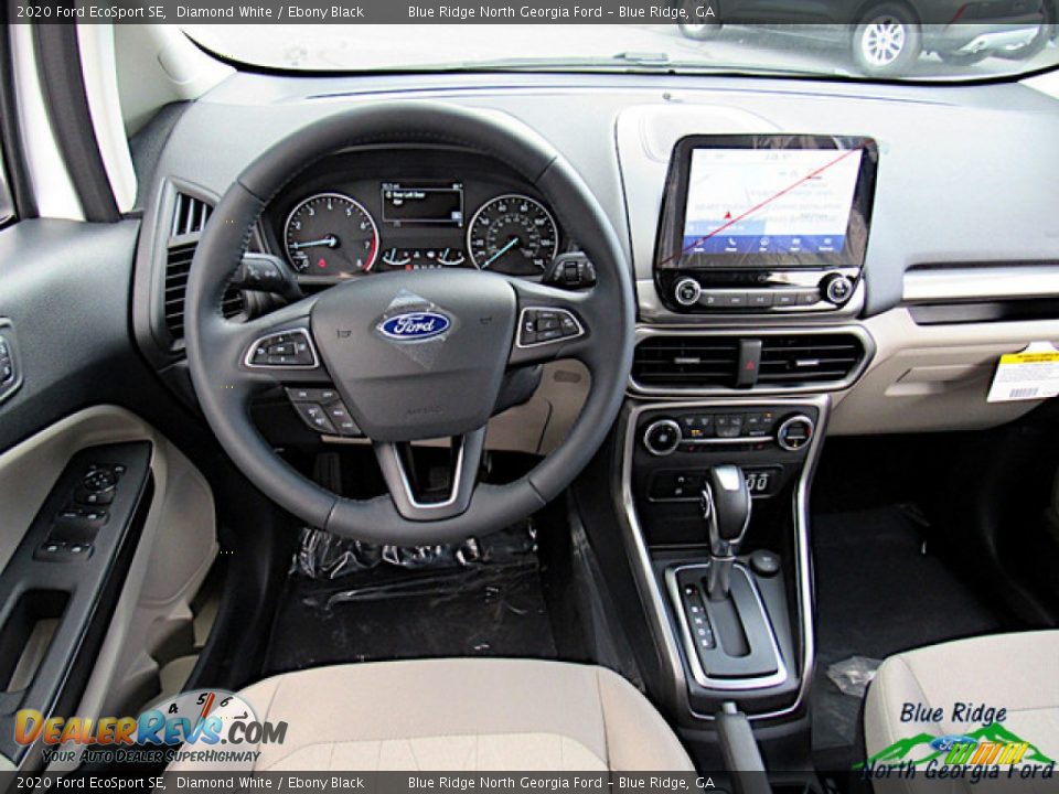 2020 Ford EcoSport SE Diamond White / Ebony Black Photo #15