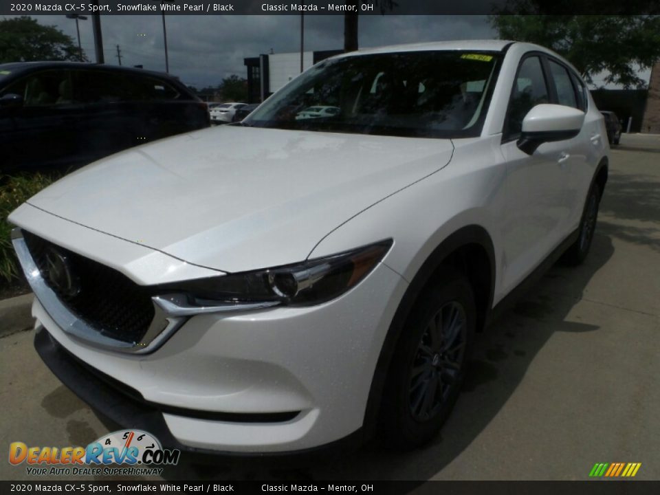 2020 Mazda CX-5 Sport Snowflake White Pearl / Black Photo #3
