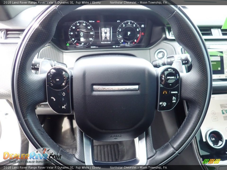 2018 Land Rover Range Rover Velar R Dynamic SE Fuji White / Ebony Photo #25