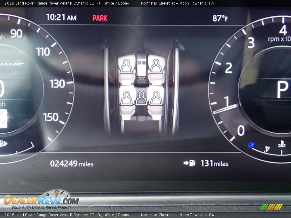 2018 Land Rover Range Rover Velar R Dynamic SE Fuji White / Ebony Photo #29