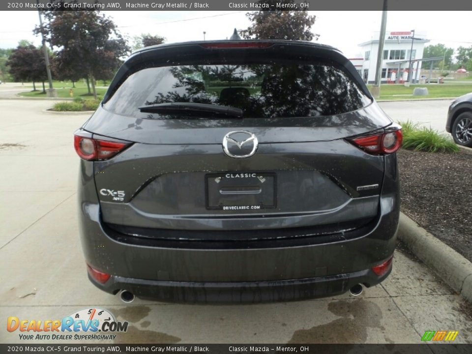 2020 Mazda CX-5 Grand Touring AWD Machine Gray Metallic / Black Photo #6