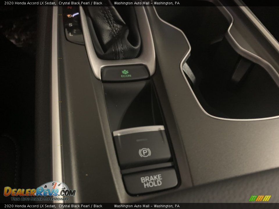 2020 Honda Accord LX Sedan Crystal Black Pearl / Black Photo #18