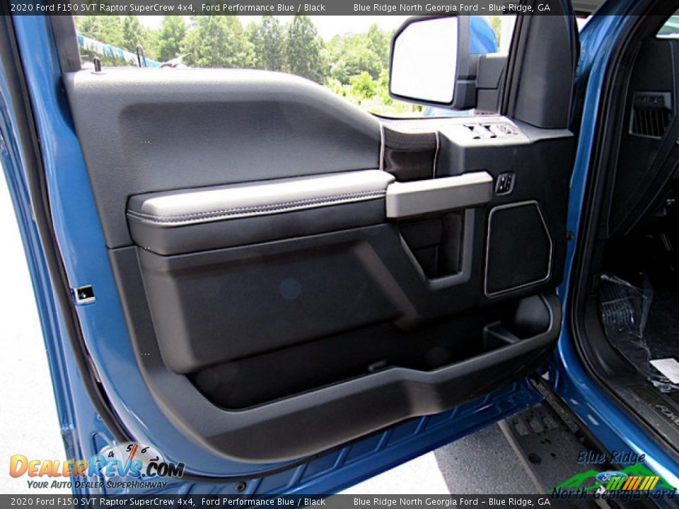 2020 Ford F150 SVT Raptor SuperCrew 4x4 Ford Performance Blue / Black Photo #31