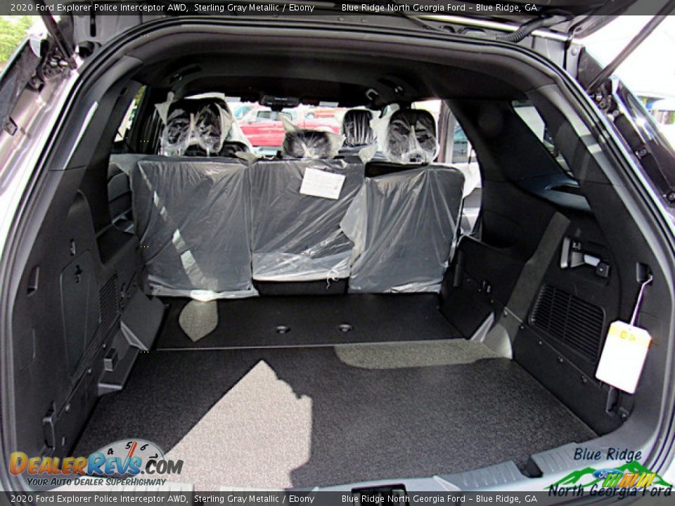 2020 Ford Explorer Police Interceptor AWD Sterling Gray Metallic / Ebony Photo #12