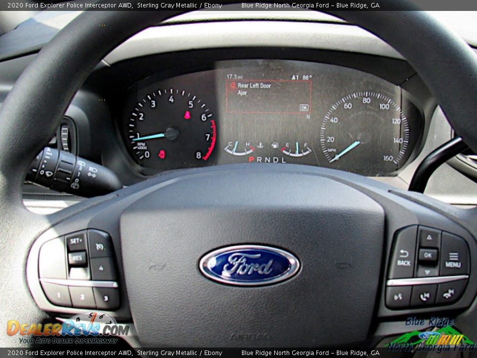 2020 Ford Explorer Police Interceptor AWD Sterling Gray Metallic / Ebony Photo #15
