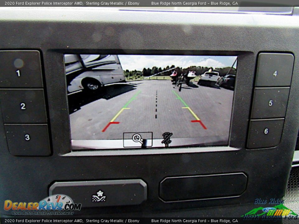 2020 Ford Explorer Police Interceptor AWD Sterling Gray Metallic / Ebony Photo #17