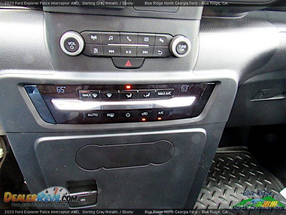 2020 Ford Explorer Police Interceptor AWD Sterling Gray Metallic / Ebony Photo #18