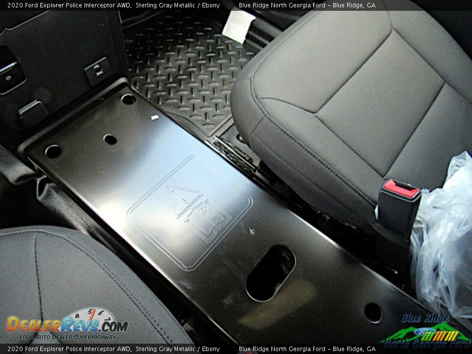 2020 Ford Explorer Police Interceptor AWD Sterling Gray Metallic / Ebony Photo #20