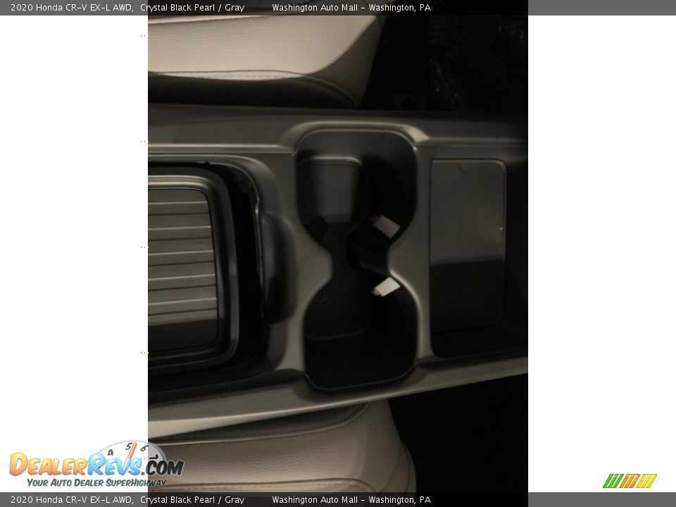 2020 Honda CR-V EX-L AWD Crystal Black Pearl / Gray Photo #21