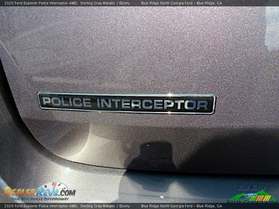 2020 Ford Explorer Police Interceptor AWD Sterling Gray Metallic / Ebony Photo #21