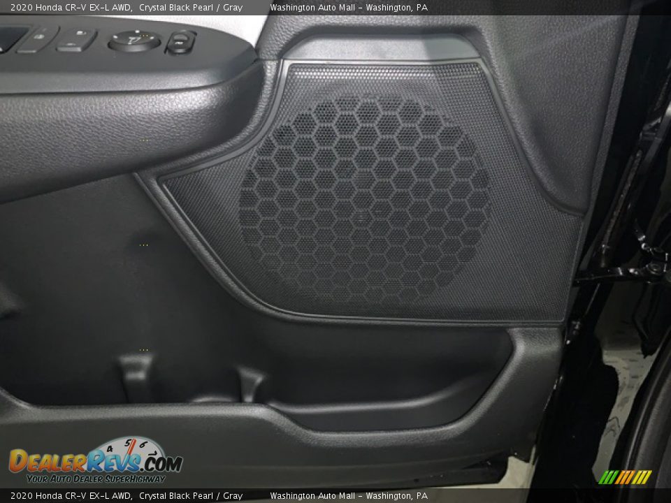 2020 Honda CR-V EX-L AWD Crystal Black Pearl / Gray Photo #8