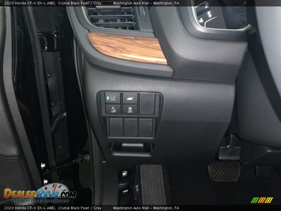 2020 Honda CR-V EX-L AWD Crystal Black Pearl / Gray Photo #9