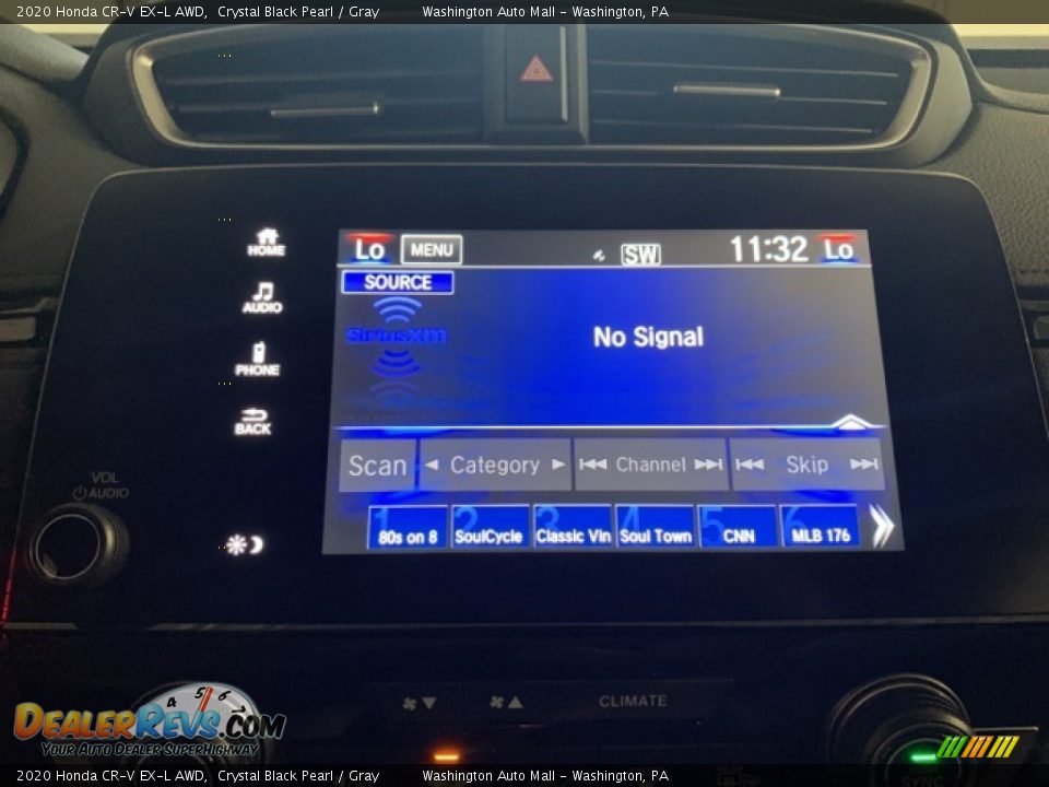 2020 Honda CR-V EX-L AWD Crystal Black Pearl / Gray Photo #12