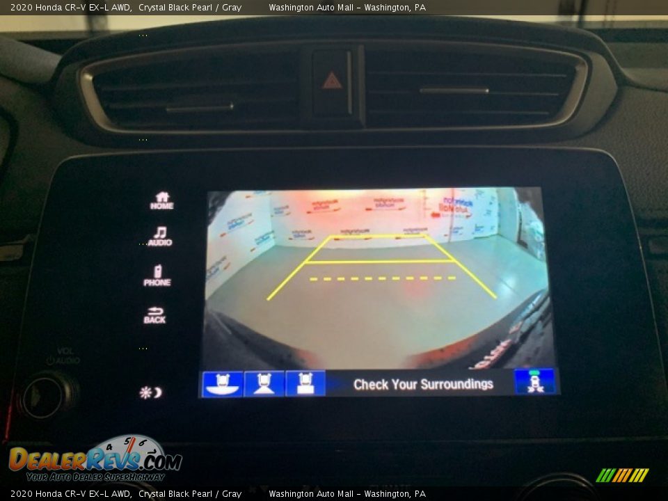 2020 Honda CR-V EX-L AWD Crystal Black Pearl / Gray Photo #13