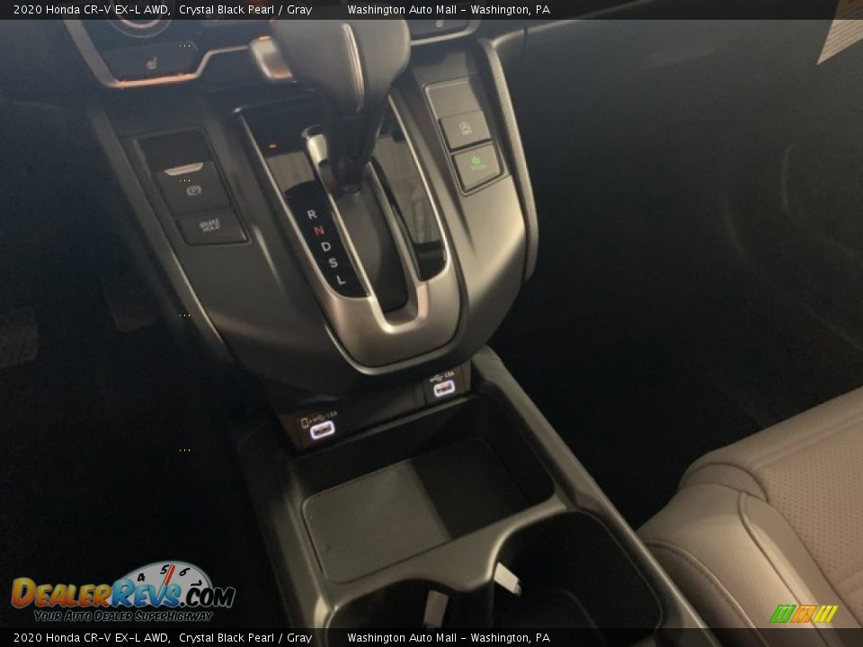 2020 Honda CR-V EX-L AWD Crystal Black Pearl / Gray Photo #15