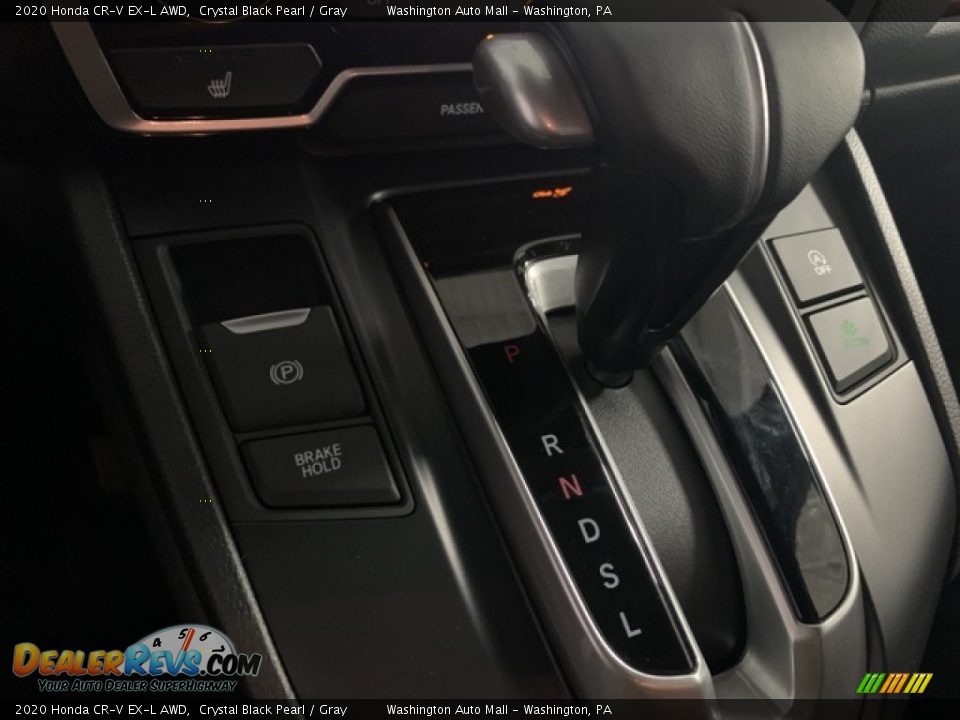 2020 Honda CR-V EX-L AWD Crystal Black Pearl / Gray Photo #16