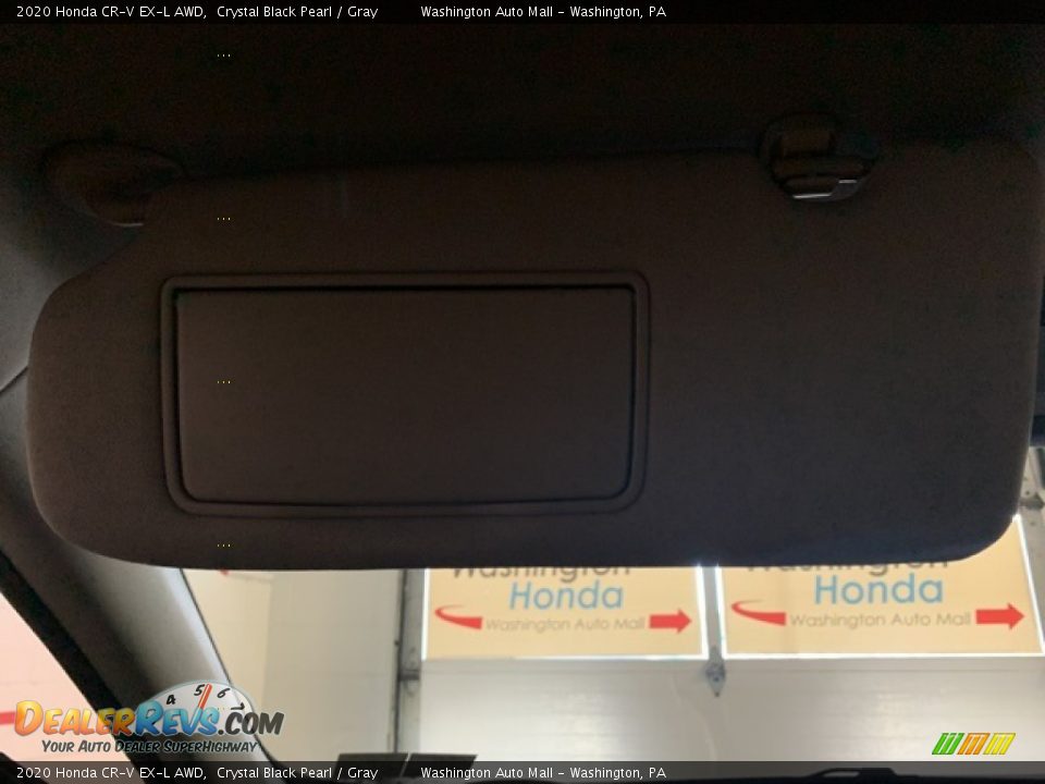 2020 Honda CR-V EX-L AWD Crystal Black Pearl / Gray Photo #20