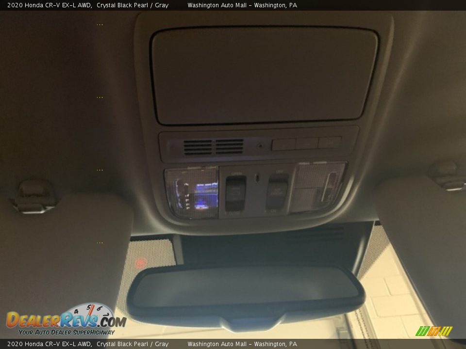 2020 Honda CR-V EX-L AWD Crystal Black Pearl / Gray Photo #21