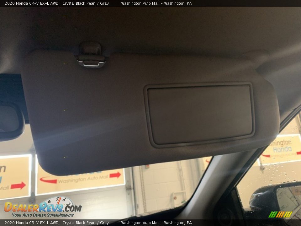 2020 Honda CR-V EX-L AWD Crystal Black Pearl / Gray Photo #22