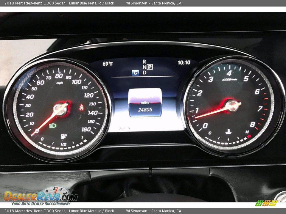 2018 Mercedes-Benz E 300 Sedan Lunar Blue Metallic / Black Photo #20