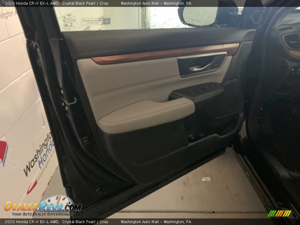 2020 Honda CR-V EX-L AWD Crystal Black Pearl / Gray Photo #27