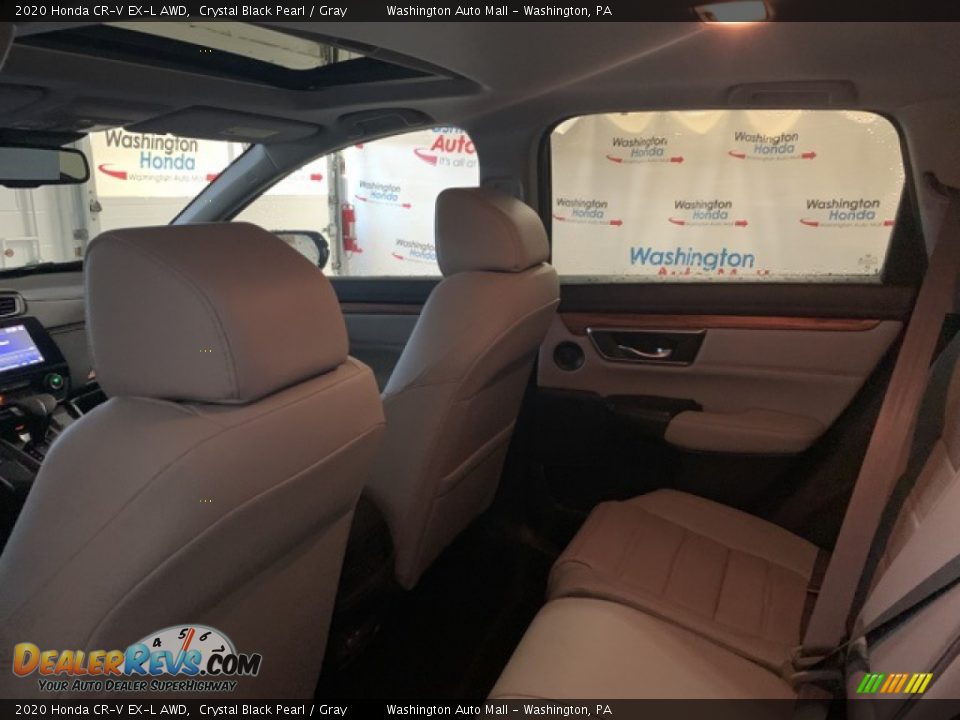 2020 Honda CR-V EX-L AWD Crystal Black Pearl / Gray Photo #28
