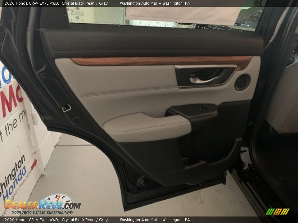 2020 Honda CR-V EX-L AWD Crystal Black Pearl / Gray Photo #30