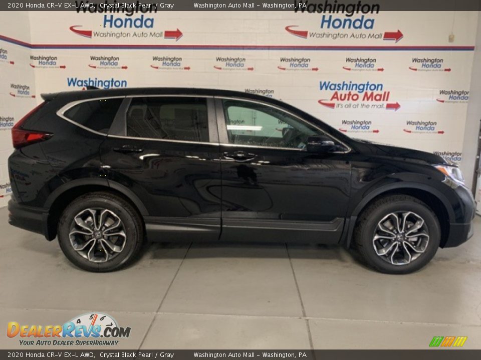 2020 Honda CR-V EX-L AWD Crystal Black Pearl / Gray Photo #32