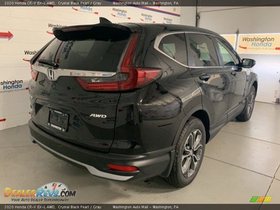 2020 Honda CR-V EX-L AWD Crystal Black Pearl / Gray Photo #33