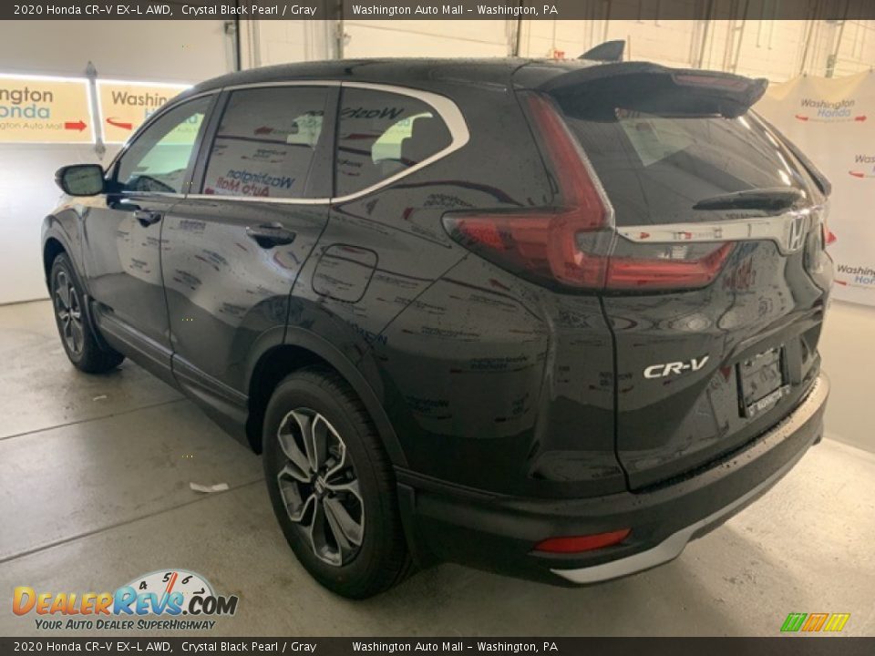 2020 Honda CR-V EX-L AWD Crystal Black Pearl / Gray Photo #34