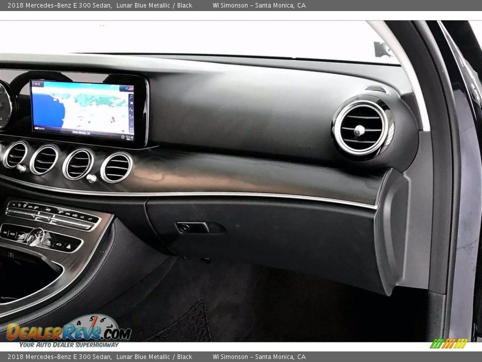 2018 Mercedes-Benz E 300 Sedan Lunar Blue Metallic / Black Photo #28
