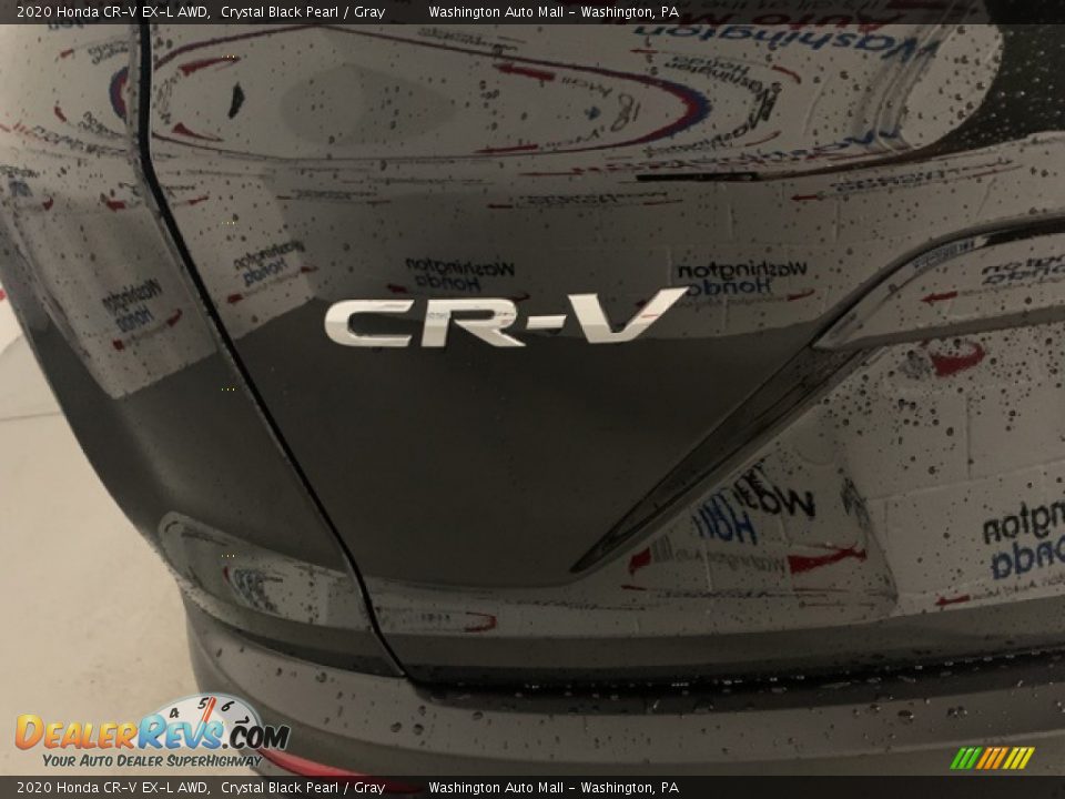 2020 Honda CR-V EX-L AWD Crystal Black Pearl / Gray Photo #36