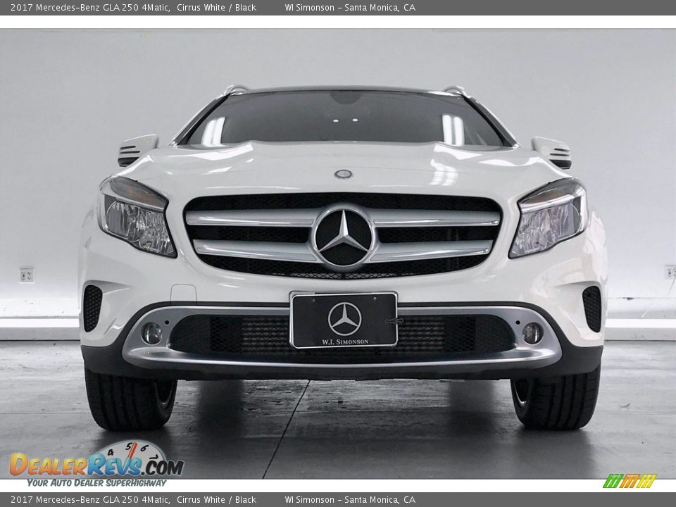 2017 Mercedes-Benz GLA 250 4Matic Cirrus White / Black Photo #2