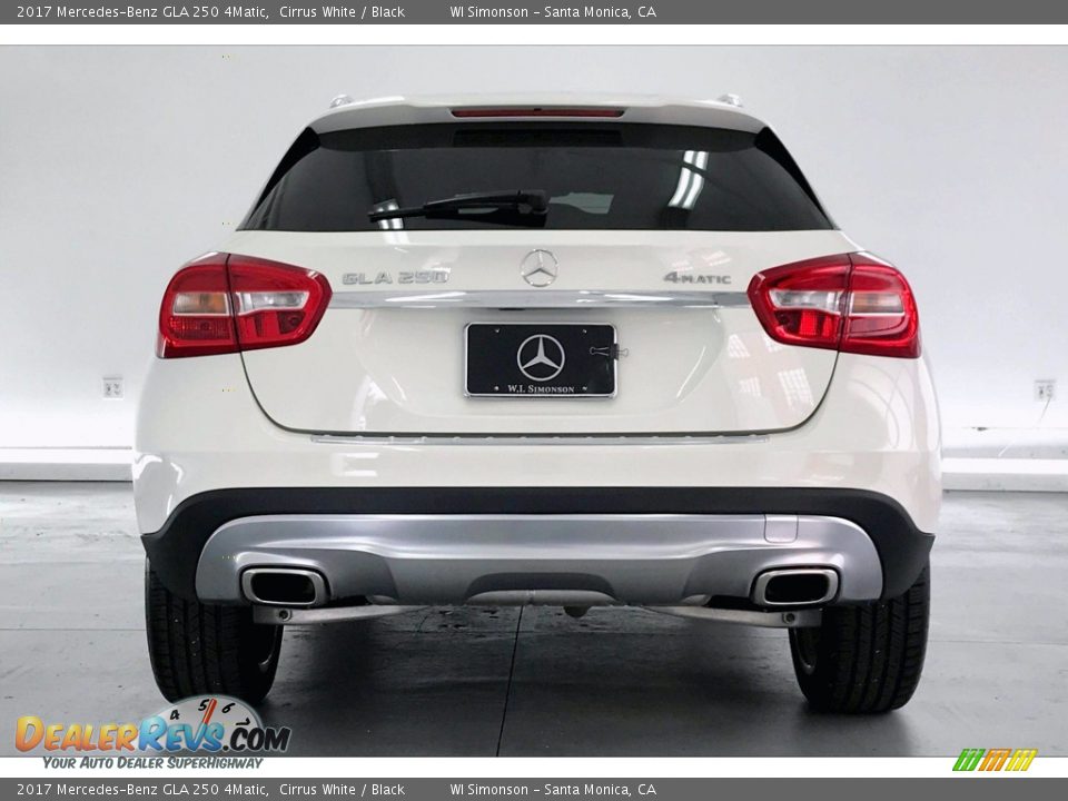 2017 Mercedes-Benz GLA 250 4Matic Cirrus White / Black Photo #3