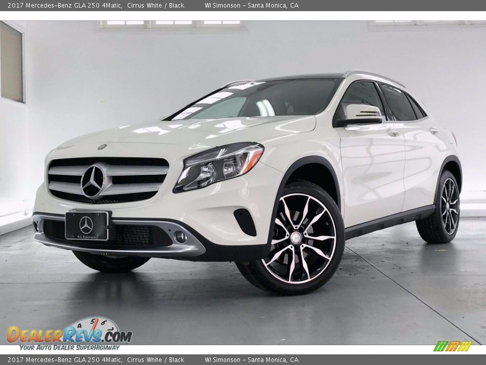 2017 Mercedes-Benz GLA 250 4Matic Cirrus White / Black Photo #12