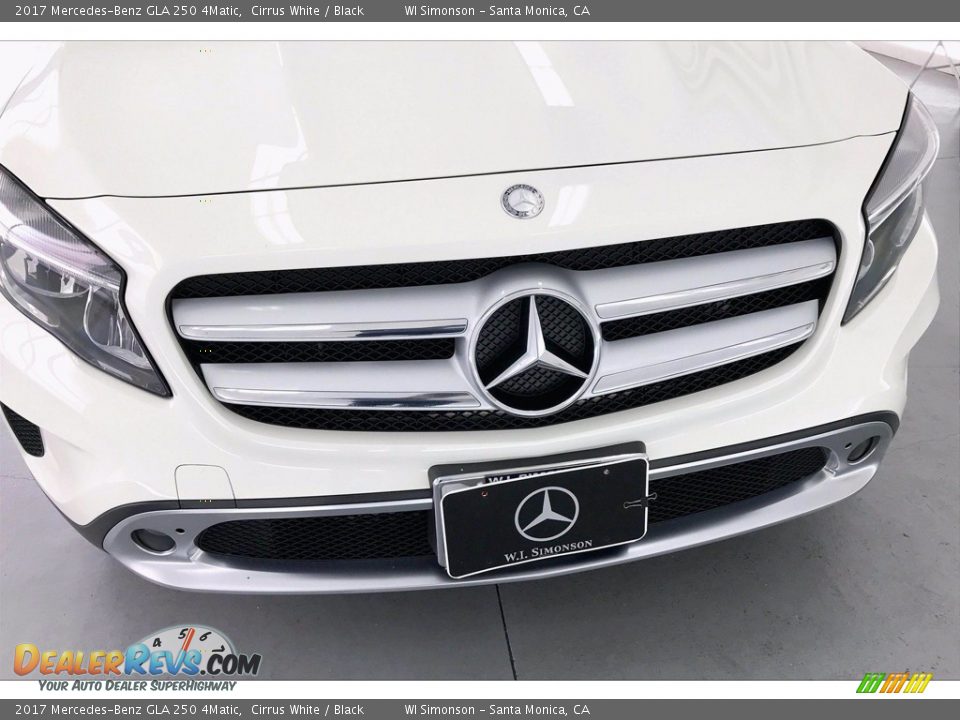 2017 Mercedes-Benz GLA 250 4Matic Cirrus White / Black Photo #33