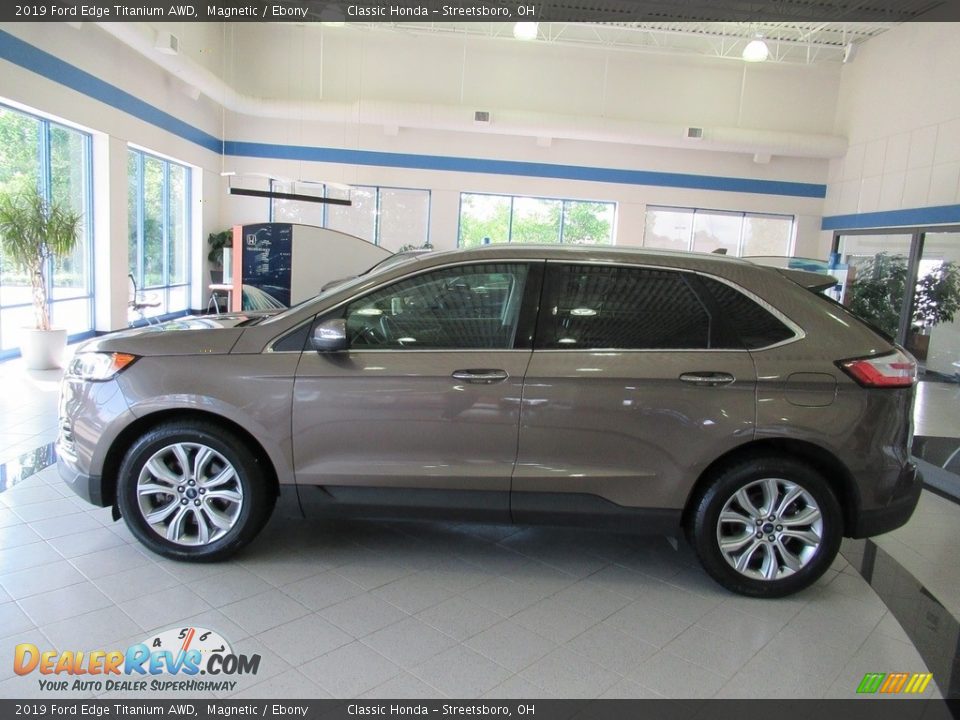 2019 Ford Edge Titanium AWD Magnetic / Ebony Photo #2