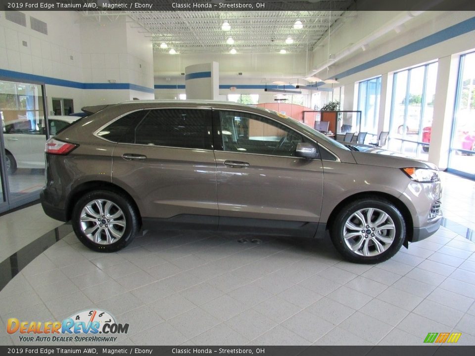 2019 Ford Edge Titanium AWD Magnetic / Ebony Photo #5