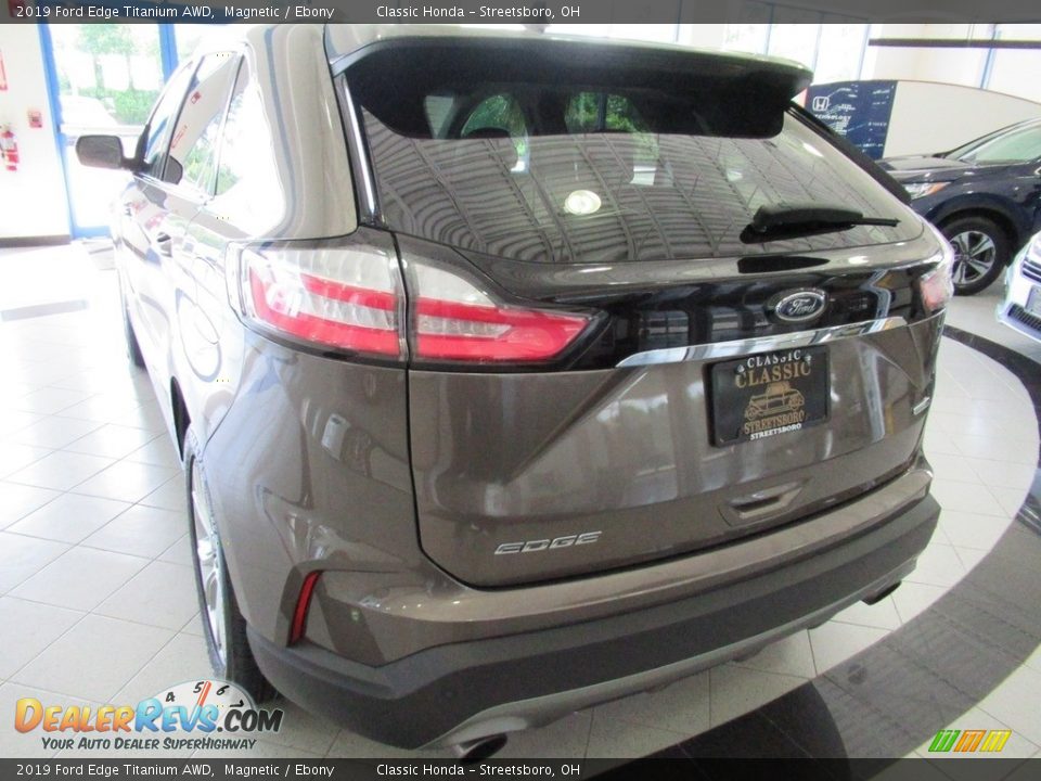 2019 Ford Edge Titanium AWD Magnetic / Ebony Photo #9