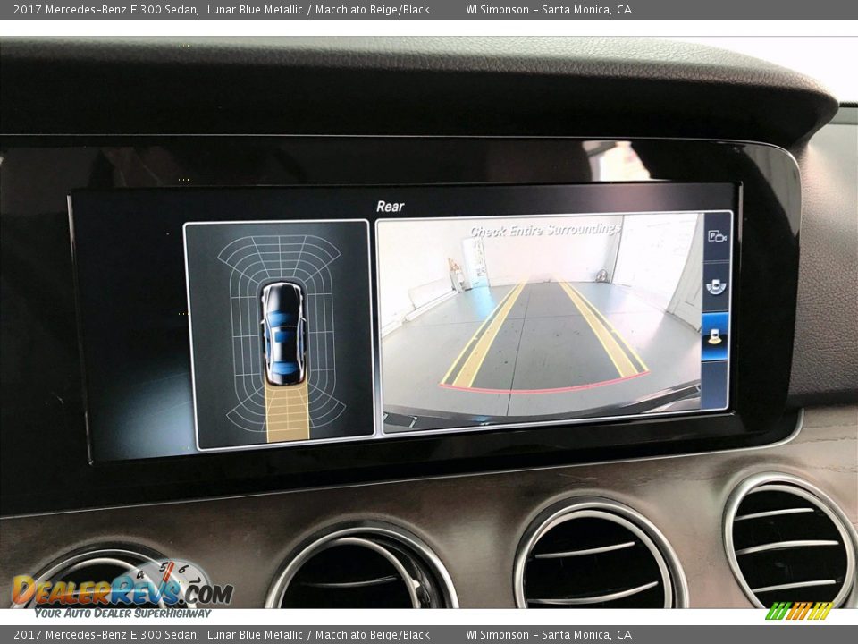 2017 Mercedes-Benz E 300 Sedan Lunar Blue Metallic / Macchiato Beige/Black Photo #21