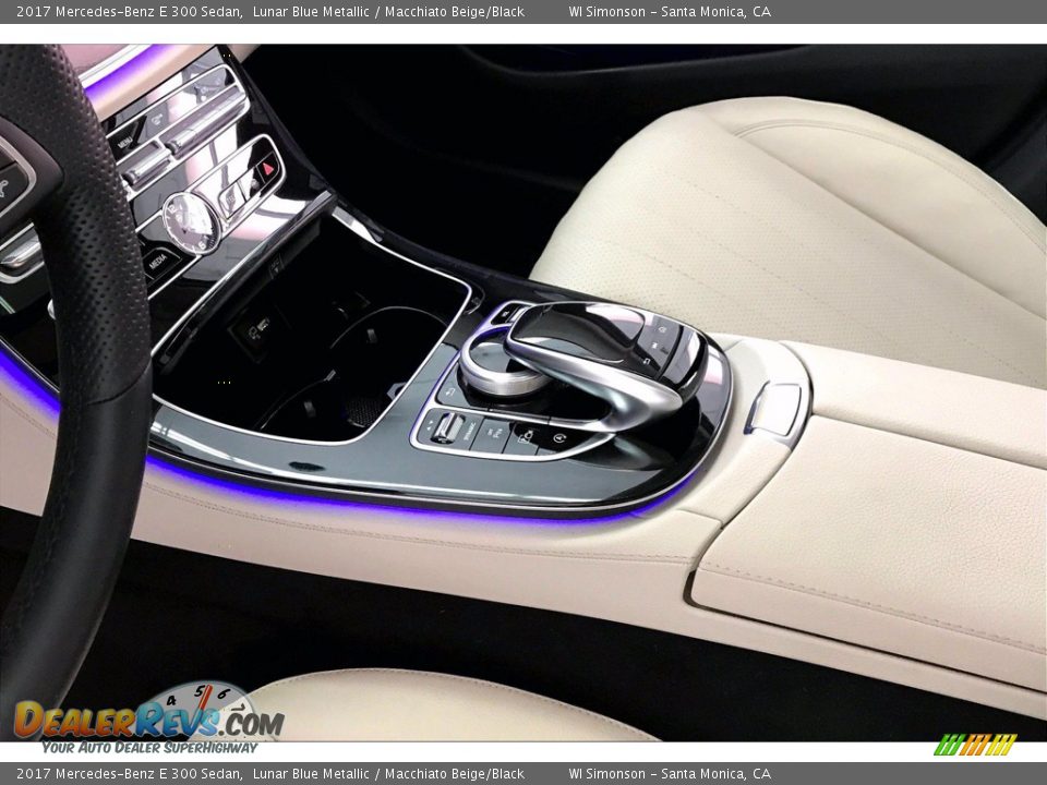 2017 Mercedes-Benz E 300 Sedan Lunar Blue Metallic / Macchiato Beige/Black Photo #23