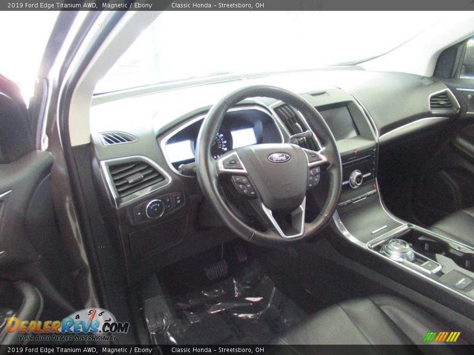 2019 Ford Edge Titanium AWD Magnetic / Ebony Photo #15