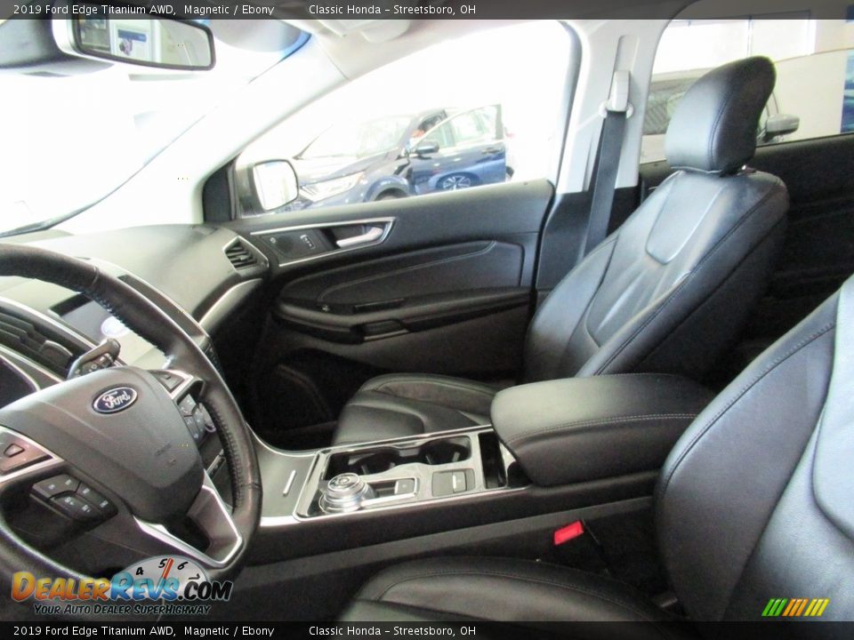 2019 Ford Edge Titanium AWD Magnetic / Ebony Photo #16